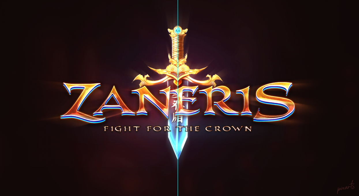 Zaneris Metin2 Logo Tasarımı PSD Dosyaları