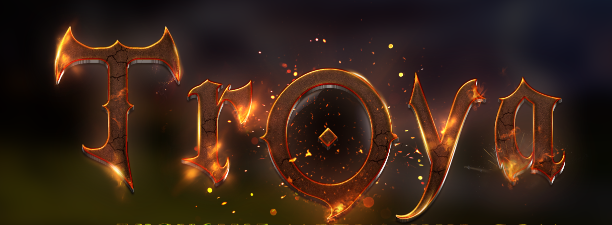 Troya Logo PSD Tasarımı İndir